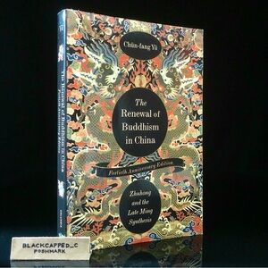 Academia “Renewal of Buddhism in China” VG Coffee Table Book Home Studies Red